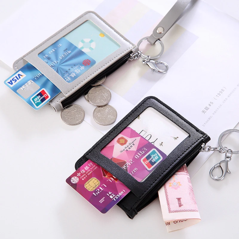 Leather Women Wallet Female Purse Mini Zipper Multi-Cards Holder Coin Short Wallets Slim Small Wallet Keychain Lanyard Card Case
Leather Women Wallet Female Purse Mini Zipper Multi-Cards Holder Coin Short Wallets Slim Small Wallet Keychain Lanyard Card Case