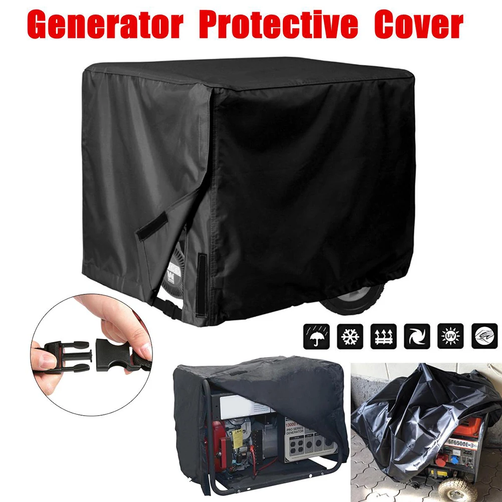 3 Sizes Of Generator Cover Windproof Protective Cover For Waterproof And Dustproof Black Oxford Cloth Multifunctional Cover
3 Sizes Of Generator Cover Windproof Protective Cover For Waterproof And Dustproof Black Oxford Cloth Multifunctional Cover