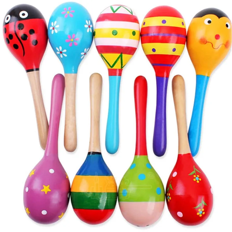 1 pcs Kids Wooden baby toys Ball Rattle Toy Sand Hammer Rattle Educational Learning sound Baby 0-12 M sensory toys
1 pcs Kids Wooden baby toys Ball Rattle Toy Sand Hammer Rattle Educational Learning sound Baby 0-12 M sensory toys