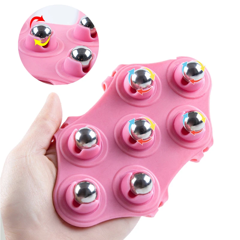 Body Massage Glove Roller Ball Fat Burner Muscle Pain Relief Relax Anti-Cellulite Massager for Back Leg Buttocks Body Care
Body Massage Glove Roller Ball Fat Burner Muscle Pain Relief Relax Anti-Cellulite Massager for Back Leg Buttocks Body Care