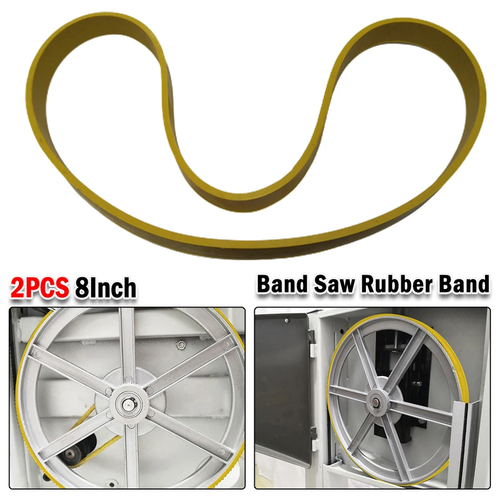 2pcs 8Inch WoodWorking Band Kit Rubber Band Band Saw Scroll Wheel Rubber Ring 205 * 12.7 * 3mm WoodWorking Band Saw Wheel
2pcs 8Inch WoodWorking Band Kit Rubber Band Band Saw Scroll Wheel Rubber Ring 205 * 12.7 * 3mm WoodWorking Band Saw Wheel