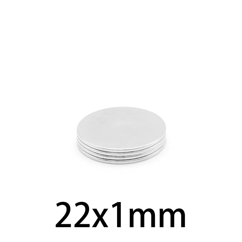 5pcs 22x1mm Strong Cylinder Rare Earth Magnet 22mmX1mm Fridge Round Neodymium Magnets 22*1mm N35 Magnetic 22*1mm
5pcs 22x1mm Strong Cylinder Rare Earth Magnet 22mmX1mm Fridge Round Neodymium Magnets 22*1mm N35 Magnetic 22*1mm