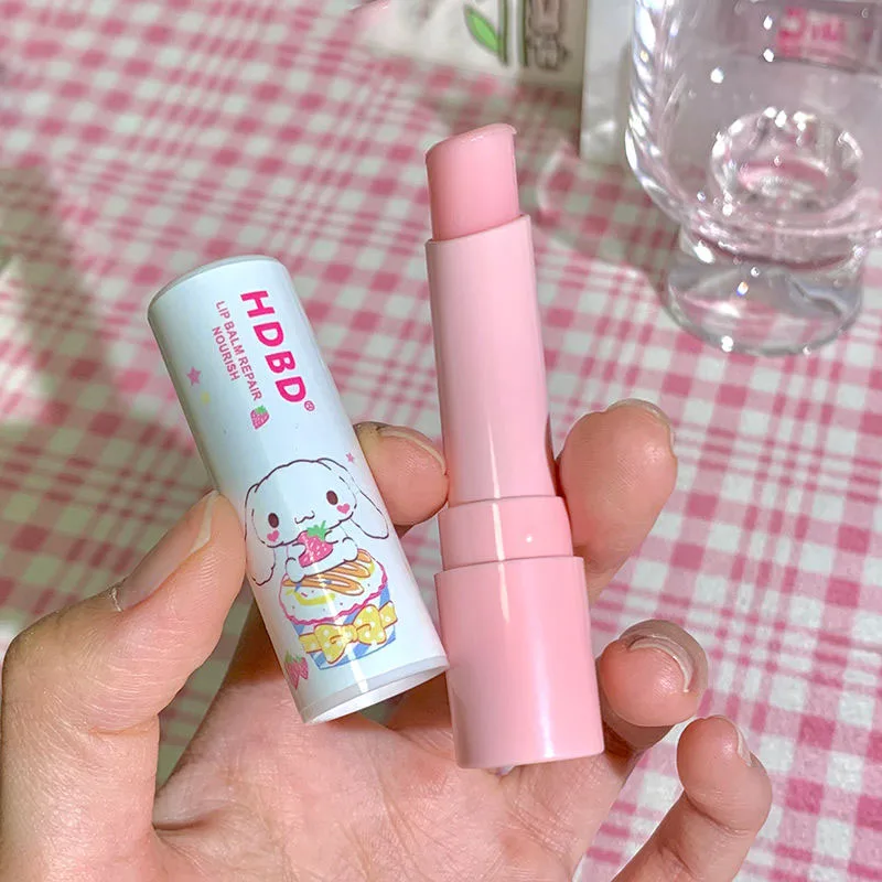 Kawaii Sanrioed Lipstick Cartoon Cute Cinnamoroll Winter Lip Anti Chap Moisturizing Lipstick Anime Plush Toy Gift
Kawaii Sanrioed Lipstick Cartoon Cute Cinnamoroll Winter Lip Anti Chap Moisturizing Lipstick Anime Plush Toy Gift