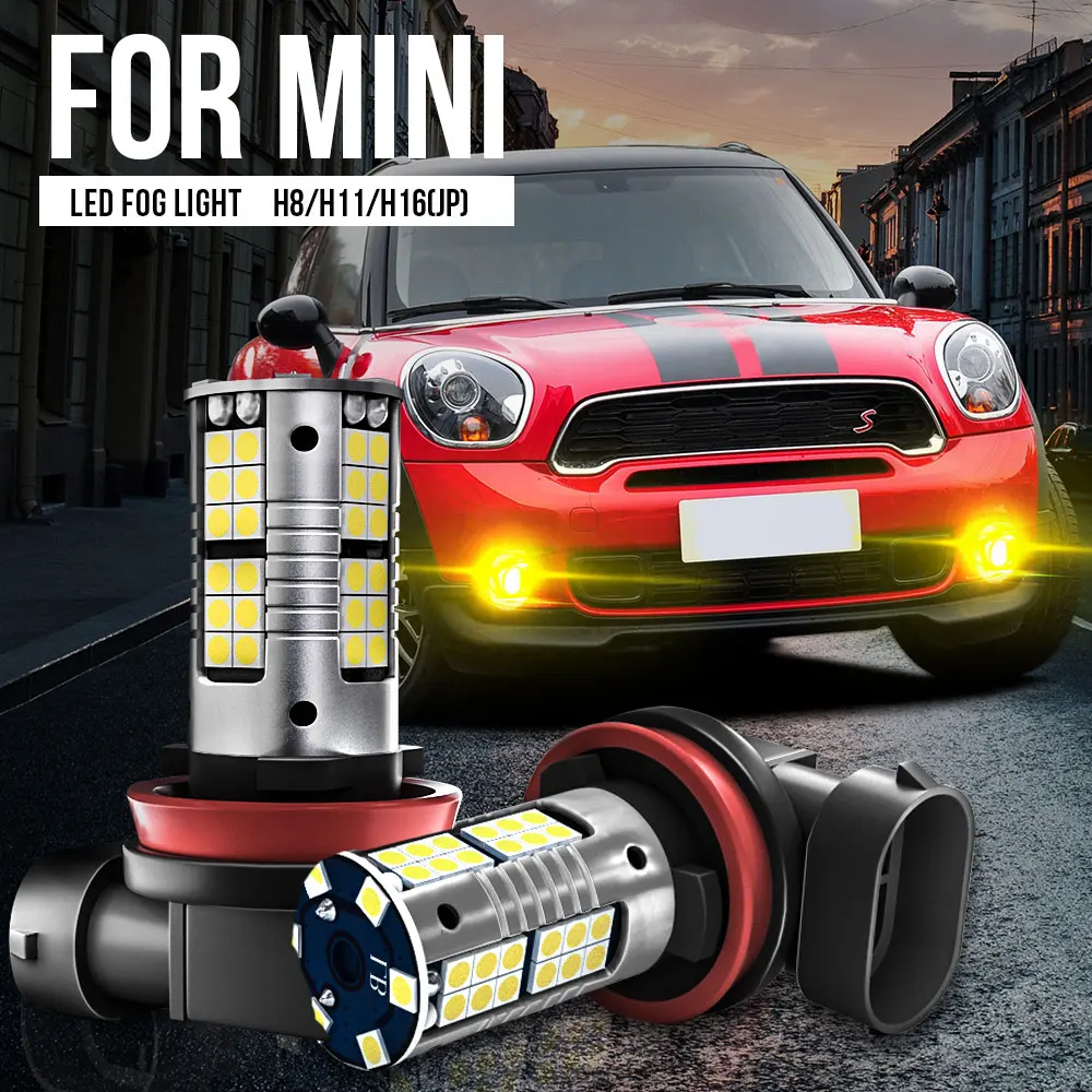 2x H8 Canbus LED Fog Light For Mini Cooper F55 F56 R56 Clubman F54 R55 Convertible F57 R57 Countryman R60 Coupe R58 Paceman R61
2x H8 Canbus LED Fog Light For Mini Cooper F55 F56 R56 Clubman F54 R55 Convertible F57 R57 Countryman R60 Coupe R58 Paceman R61
