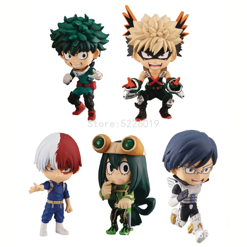 5pcs/set My Hero Academia Anime Figure Midoriya Izuku Action Figure Bakugou Katsuki/All Might Figurine Collectible Model Doll
5pcs/set My Hero Academia Anime Figure Midoriya Izuku Action Figure Bakugou Katsuki/All Might Figurine Collectible Model Doll