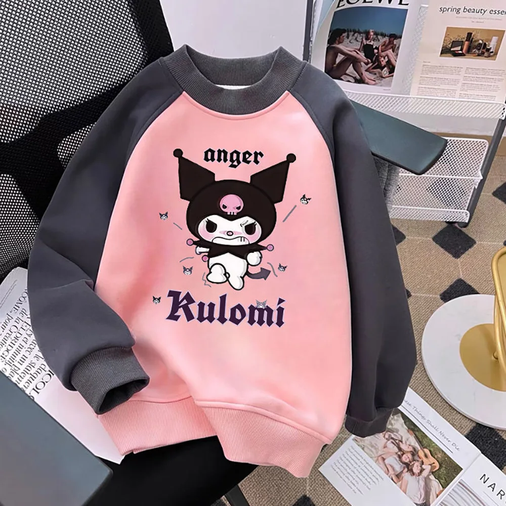 New Sanrio Kuromi Hoodie Pochacco Jacket Kawaii Anime Crewneck Hello Kittys Cute Cartoon Winter Fleece Jacket Kids for Toys Gift
New Sanrio Kuromi Hoodie Pochacco Jacket Kawaii Anime Crewneck Hello Kittys Cute Cartoon Winter Fleece Jacket Kids for Toys Gift