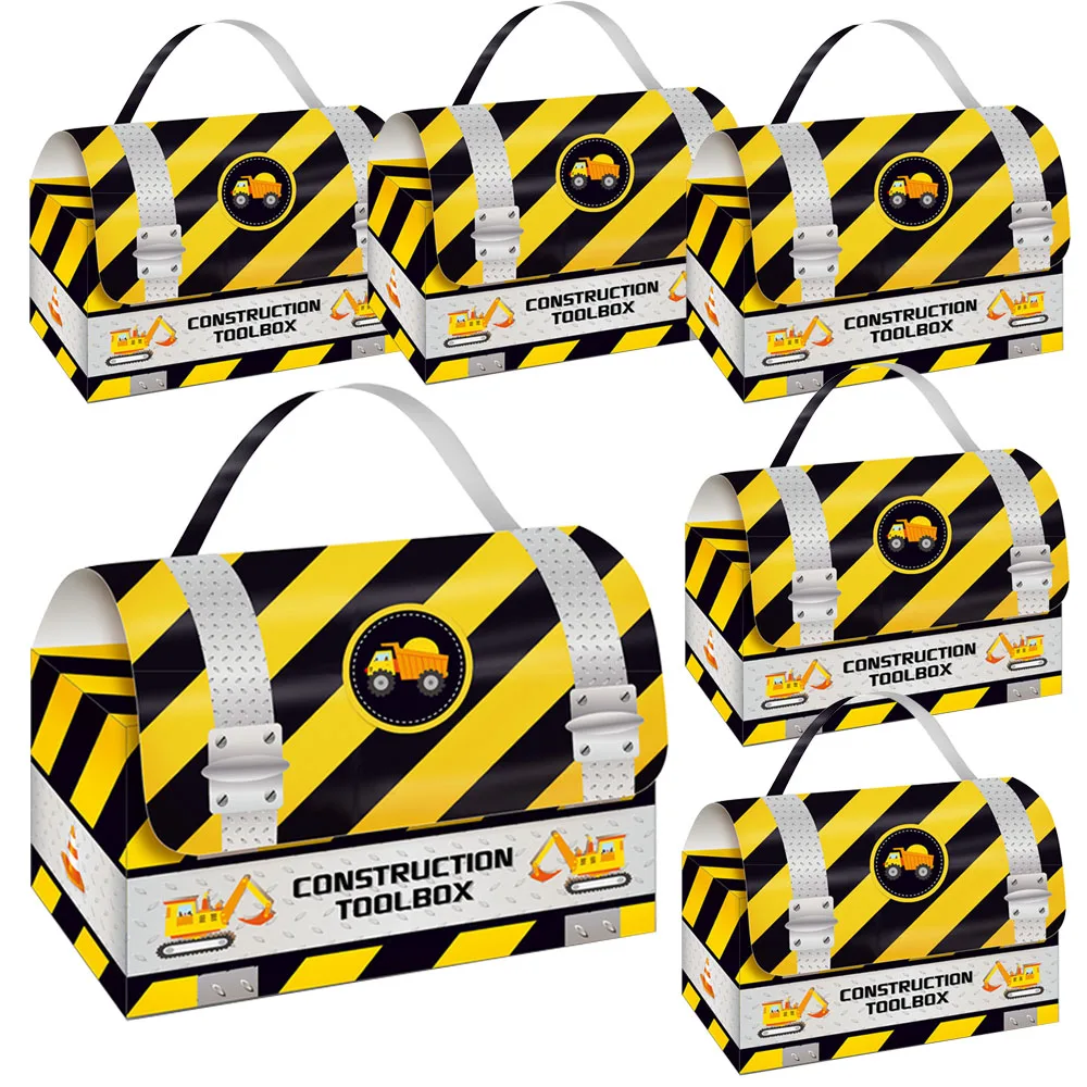 6pcs Construction Party ToolBox Treat Boxes Construction Truck Party Box Paper Candies Goody Boxes Construction Birthday Decors
6pcs Construction Party ToolBox Treat Boxes Construction Truck Party Box Paper Candies Goody Boxes Construction Birthday Decors