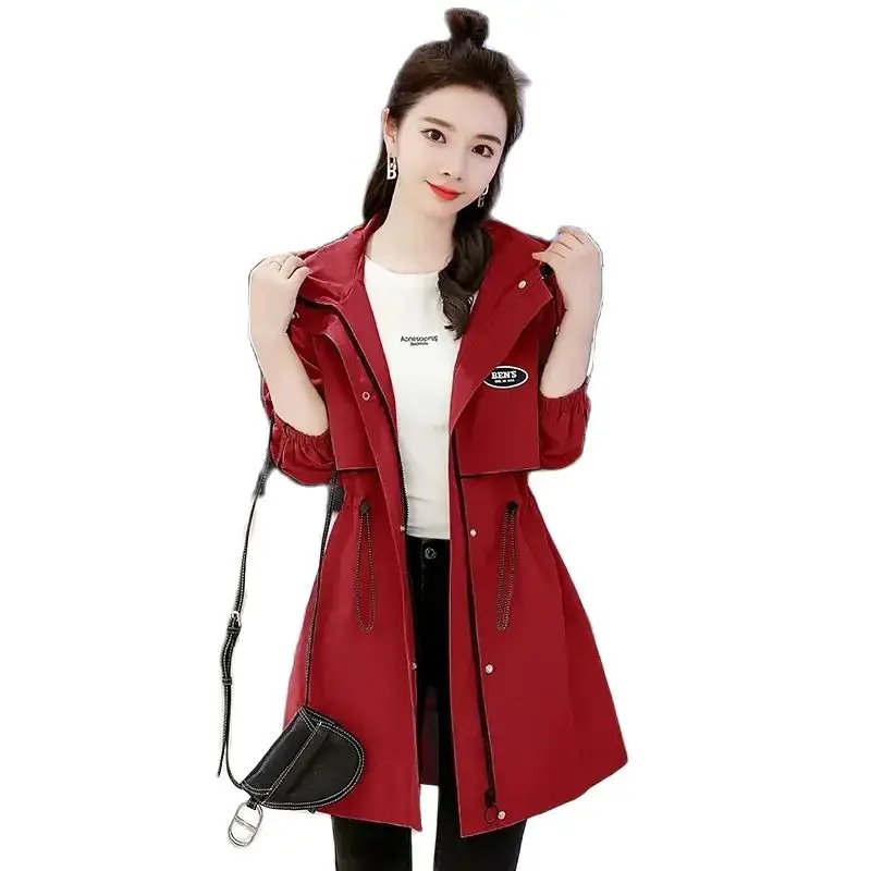 Stylish Windbreaker Coat Women's Clothing 2023 New Spring Autumn Harajuku Hooded Long Trench Coats Girls Zipper Outerwear BC269
Stylish Windbreaker Coat Women's Clothing 2023 New Spring Autumn Harajuku Hooded Long Trench Coats Girls Zipper Outerwear BC269