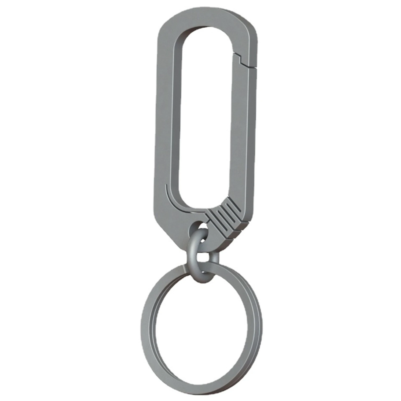 Titanium Buckle Keychain Titanium Alloy Simplicity Buckles Camping Accessories Outdoor Pocket Tool
Titanium Buckle Keychain Titanium Alloy Simplicity Buckles Camping Accessories Outdoor Pocket Tool