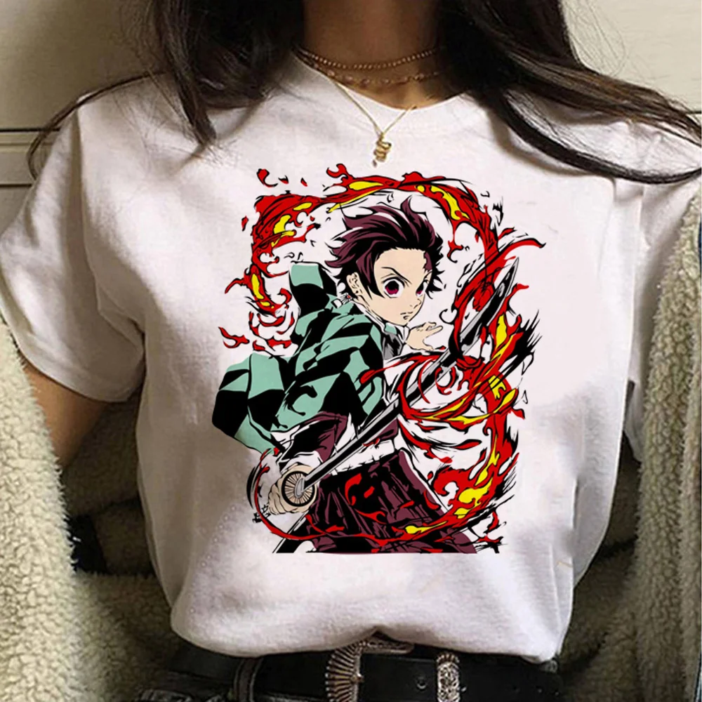 Demon Slayer Kimetsu No Yaiba top women graphic funny harajuku t-shirts female designer funny y2k clothes
Demon Slayer Kimetsu No Yaiba top women graphic funny harajuku t-shirts female designer funny y2k clothes