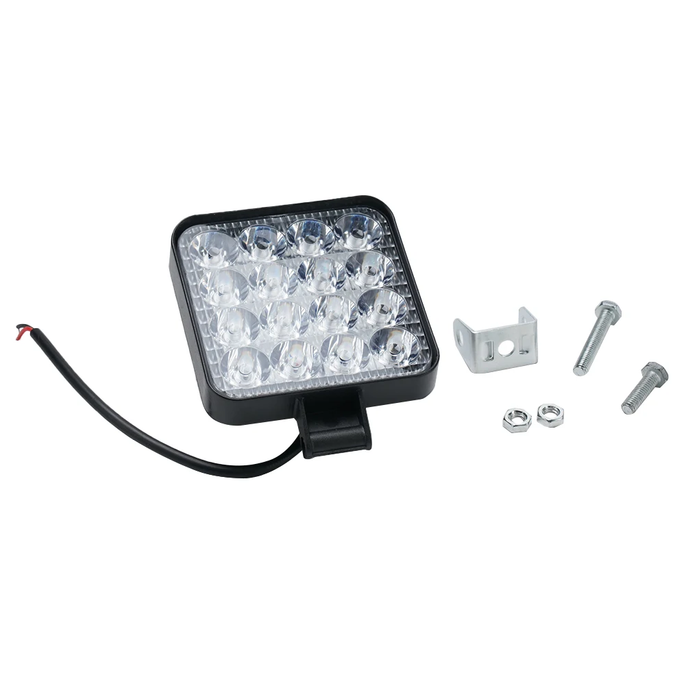 Dust Proof Working Light Spotlight Truck Off Road Tractor 1200LM 12V 48w 16LED ABS+LED Accessories High Intensity
Dust Proof Working Light Spotlight Truck Off Road Tractor 1200LM 12V 48w 16LED ABS+LED Accessories High Intensity