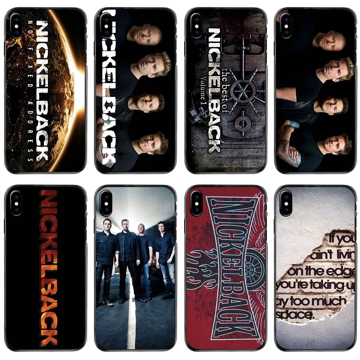 

Hard Phone Case For Apple iPhone 11 12 13 14 Pro MAX Mini 5 5S SE 6 6S 7 8 Plus 10 X XR XS Nickelback Chad Kroeger Canada band
