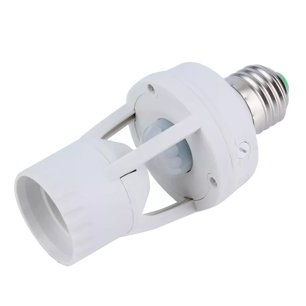 E27 Plug 360 Degree PIR Induction Motion Sensor Infrared Motion Detection Sensor Light Bulb Socket Switch Base Holder AC110-220V
E27 Plug 360 Degree PIR Induction Motion Sensor Infrared Motion Detection Sensor Light Bulb Socket Switch Base Holder AC110-220V