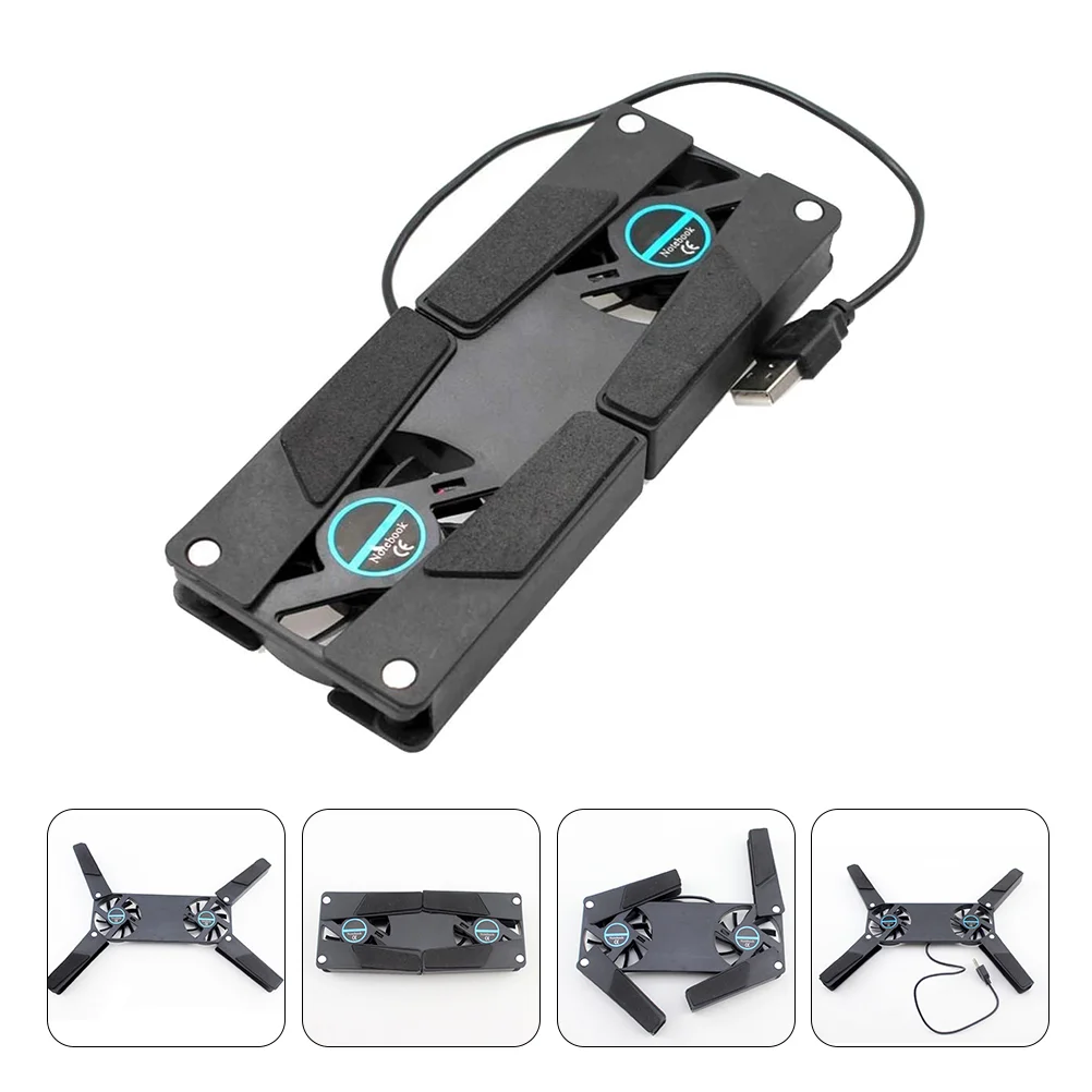 USB Powered Gaming Laptop Cooling Pad Heat Sink Brackets Heavy Duty Anti-slip Cooler
USB Powered Gaming Laptop Cooling Pad Heat Sink Brackets Heavy Duty Anti-slip Cooler