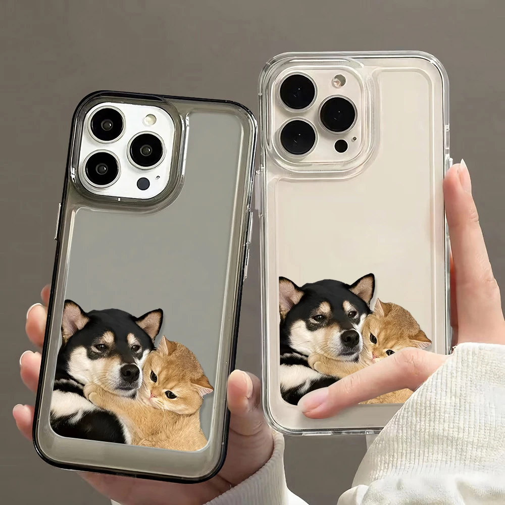 Cartoon Dog Phone Case For Apple iPhone 14 13 12 11 Pro Max XS XR X 8 7 Plus Black Clear Silicone Soft Cover iphone 13 Cover
Cartoon Dog Phone Case For Apple iPhone 14 13 12 11 Pro Max XS XR X 8 7 Plus Black Clear Silicone Soft Cover iphone 13 Cover