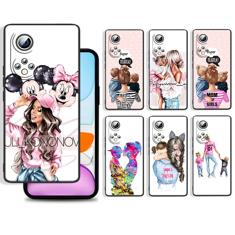 Super Mom baby girl boy Phone Case For Honor 60 50 30 30i 30S V30 X30i X20 10X Play 5T Pro Black Silicone TPU Cover
Super Mom baby girl boy Phone Case For Honor 60 50 30 30i 30S V30 X30i X20 10X Play 5T Pro Black Silicone TPU Cover