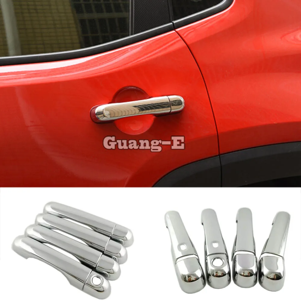 For Jeep Renegade 2017 2018 2019 2020 Car Styling ABS Chrome Door Handle Cover Protect Detector Inner Sticks Frame Lamp Trim
For Jeep Renegade 2017 2018 2019 2020 Car Styling ABS Chrome Door Handle Cover Protect Detector Inner Sticks Frame Lamp Trim