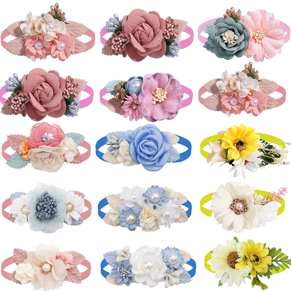 10pcs Flowers Dog Bowties Cute Pet Bowties Dog Grooming Accessories Puppy Adjustable Collar Dog Bow Ties Supplies
10pcs Flowers Dog Bowties Cute Pet Bowties Dog Grooming Accessories Puppy Adjustable Collar Dog Bow Ties Supplies