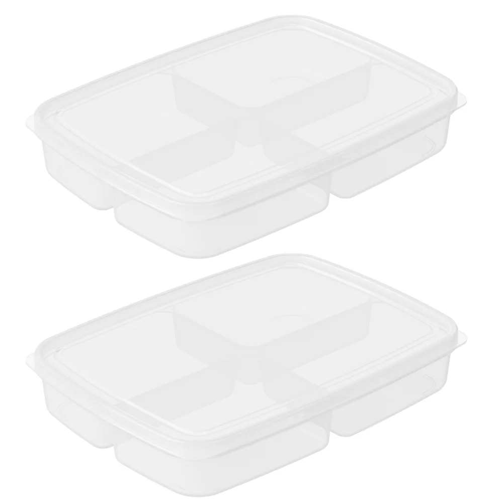 2pcs Fridge Fresh-keeping Container Food Storage Organizer Divided Meat Box 
2pcs Fridge Fresh-keeping Container Food Storage Organizer Divided Meat Box