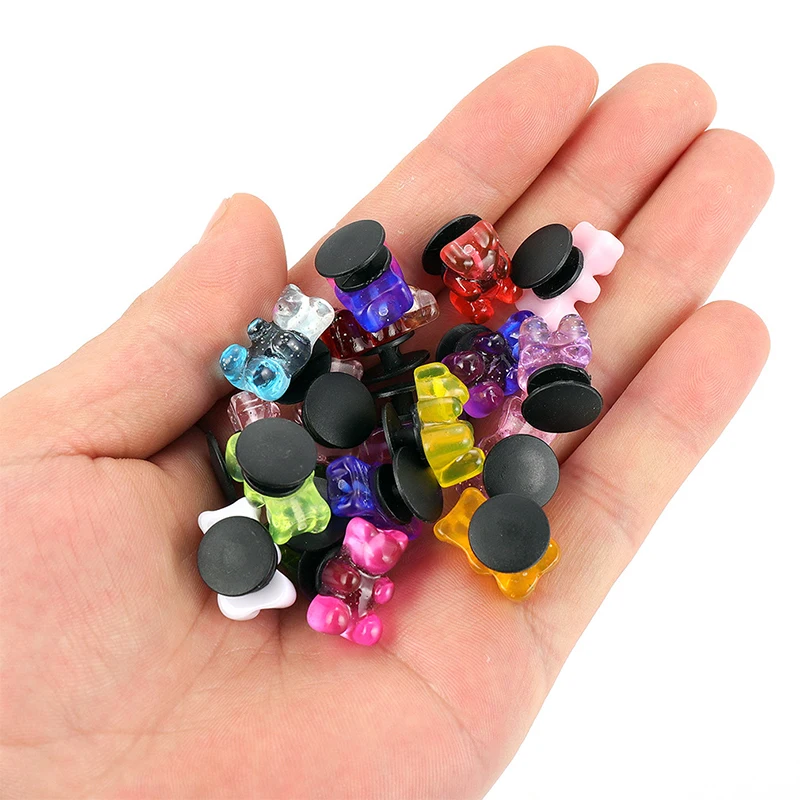 Single Sale 10PCS Shoe Charms Novel Bear Shoe Accessories Cute Garden Shoe Decoration For Croc Jibz Buckle Kid's X-mas Gift
Single Sale 10PCS Shoe Charms Novel Bear Shoe Accessories Cute Garden Shoe Decoration For Croc Jibz Buckle Kid's X-mas Gift