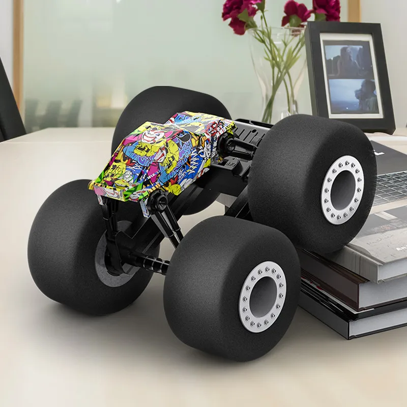 RC Car 4WD 360° Flip Radio Off-Road 4×4 2.4GH Toy Light Music Drift Dancing Twist Stunt Remote Controlled Car for Kids
RC Car 4WD 360° Flip Radio Off-Road 4×4 2.4GH Toy Light Music Drift Dancing Twist Stunt Remote Controlled Car for Kids