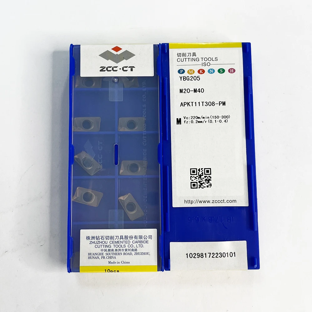 Оригинальная карбидная вставка HUAZHICHUN 10pcs APKT11T308-PM YBG205 лучшего качества
Оригинальная карбидная вставка HUAZHICHUN 10pcs APKT11T308-PM YBG205 лучшего качества