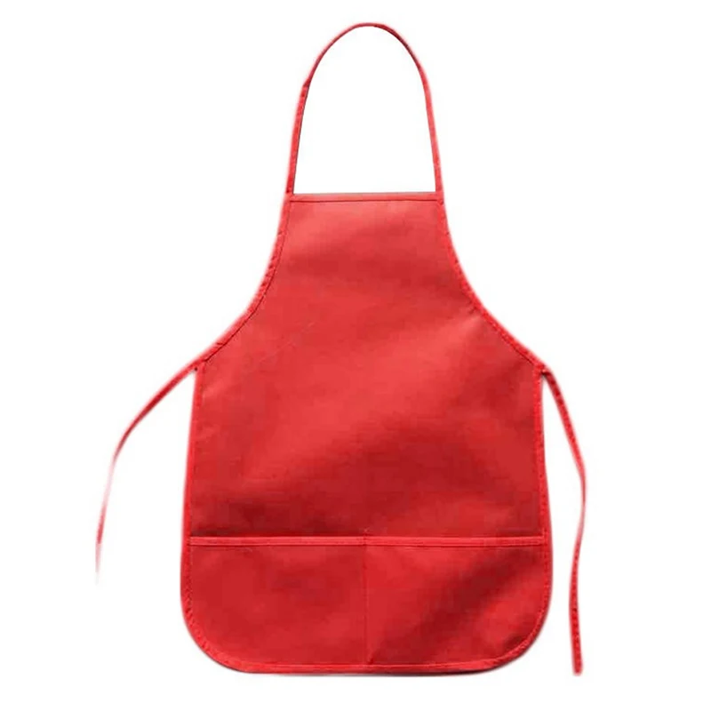Children's Unisex Fabric Aprons With Pockets Waterproof Non-Woven Fabric Sleeveless Apron Kitchen Classroom Arts Crafts Painting
Children's Unisex Fabric Aprons With Pockets Waterproof Non-Woven Fabric Sleeveless Apron Kitchen Classroom Arts Crafts Painting