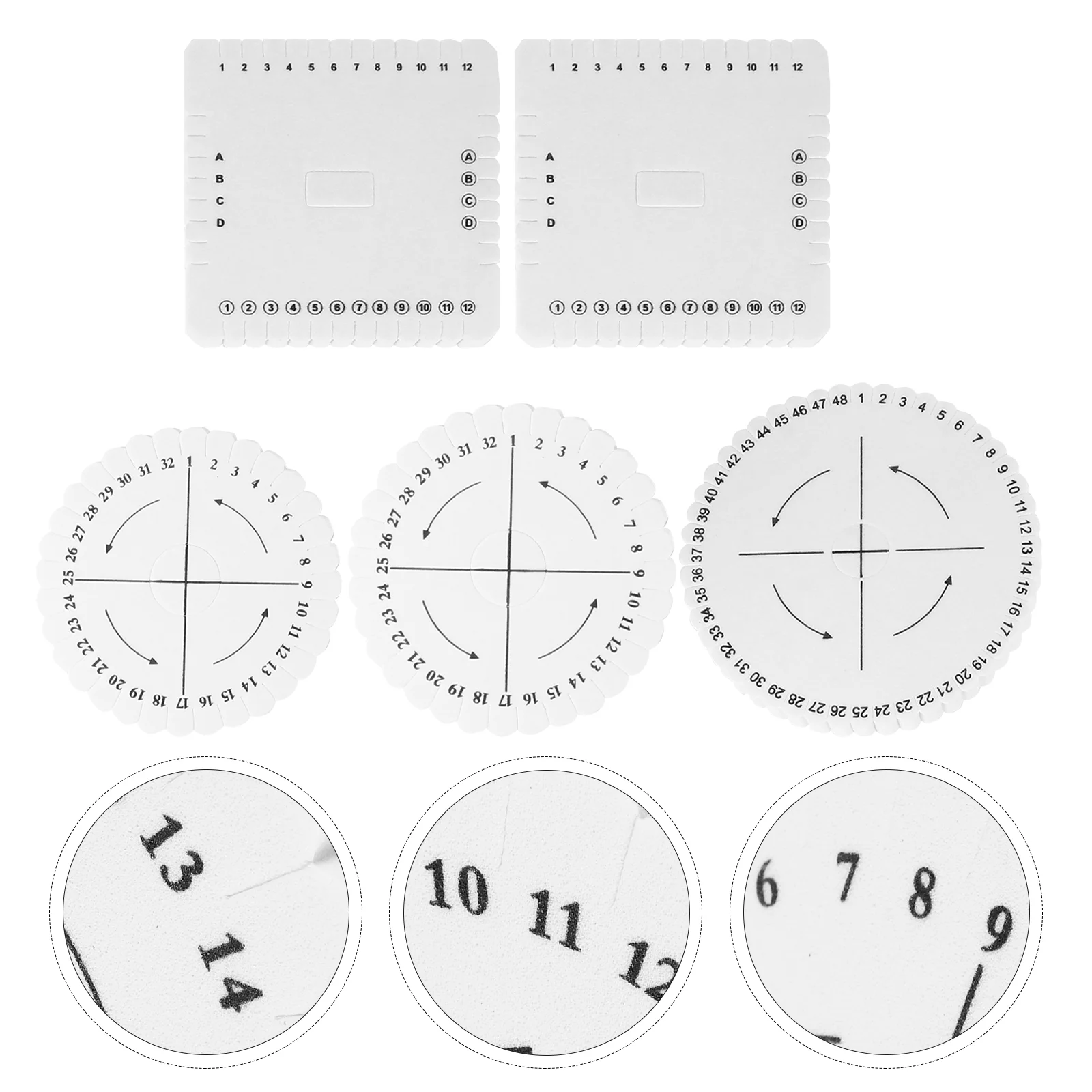 Disc Beading Board Braiding Cord Bracelet Weaving Knitting Diy Rope Loom Disk Braided Supplies Plates Tools Kumihimo Round
Disc Beading Board Braiding Cord Bracelet Weaving Knitting Diy Rope Loom Disk Braided Supplies Plates Tools Kumihimo Round