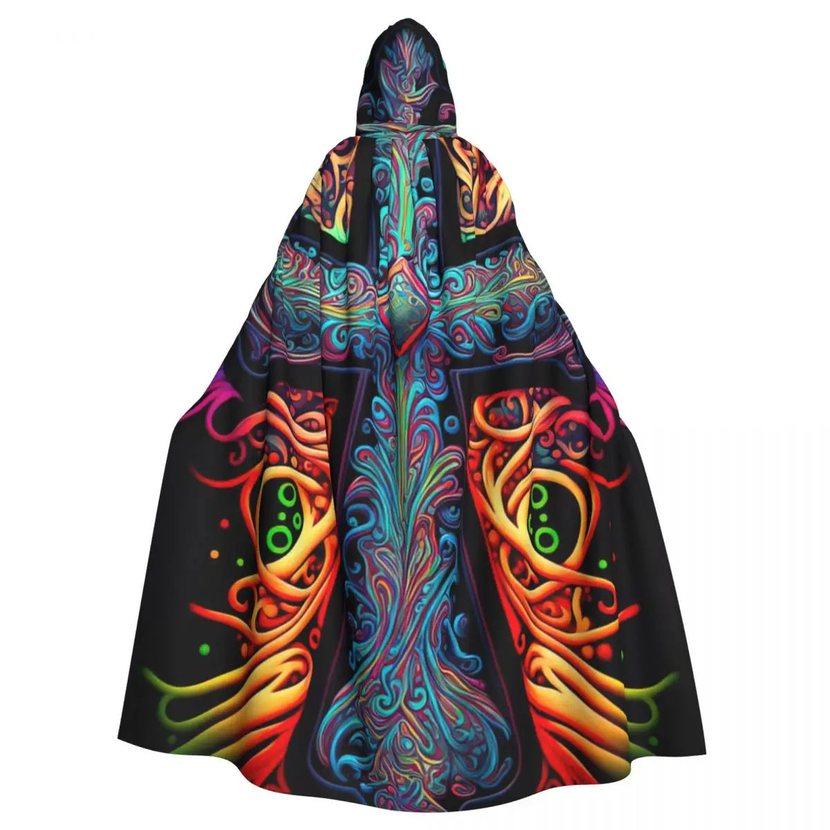 Cross Poster Hooded Cloak Halloween Party Cosplay Woman Men Adult Long Witchcraft Robe Hood
Cross Poster Hooded Cloak Halloween Party Cosplay Woman Men Adult Long Witchcraft Robe Hood