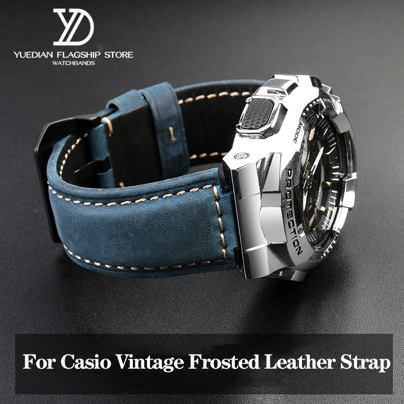Vintage Frosted Genuine Cow Leather Watchband For Casio GM-110 GM-5600 DW5600 DW-5600 GA2100/2110 Watch Band Bracelet Strap 16mm
Vintage Frosted Genuine Cow Leather Watchband For Casio GM-110 GM-5600 DW5600 DW-5600 GA2100/2110 Watch Band Bracelet Strap 16mm