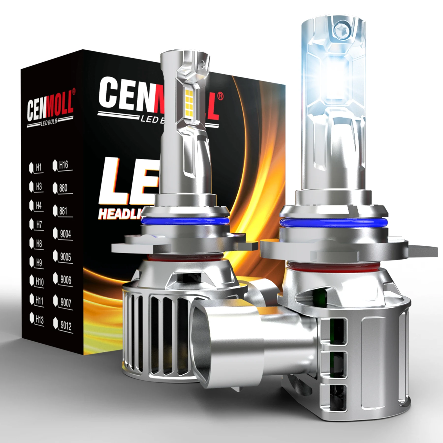 2x 9012 Hir2 LED Headlight Bulb Car Fog Lights 80W 16000LM Super Bright Wireless with Fan Design 9005 HB3 9006 HB4 6000K White
2x 9012 Hir2 LED Headlight Bulb Car Fog Lights 80W 16000LM Super Bright Wireless with Fan Design 9005 HB3 9006 HB4 6000K White