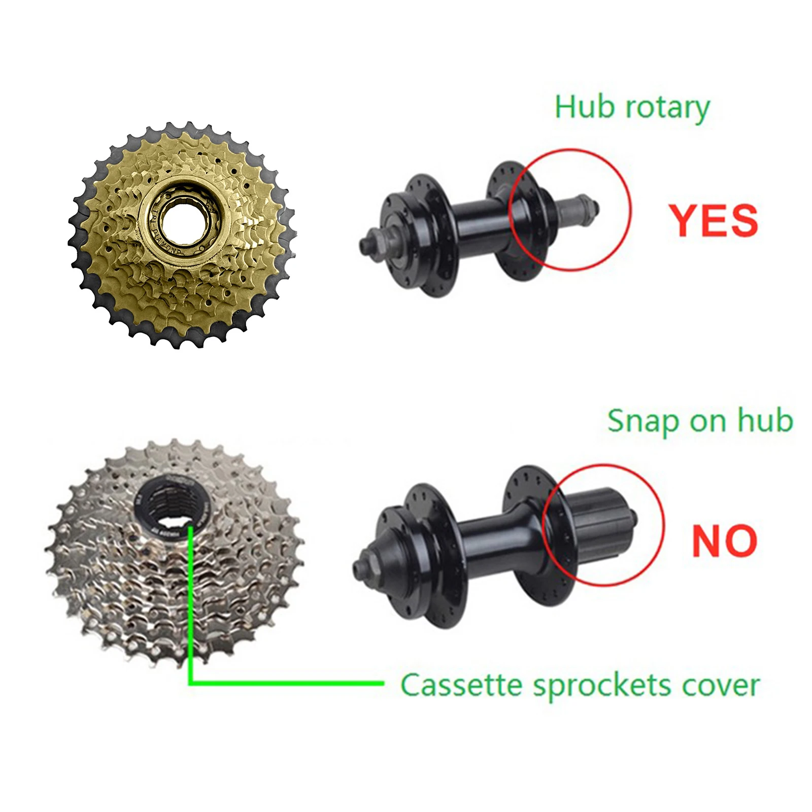 Flywheel Bike Cassette Road Bike Rotary Steel Thread Type Universal 10 Speed Freehub Body 41mm 9 Speed Brand New
Flywheel Bike Cassette Road Bike Rotary Steel Thread Type Universal 10 Speed Freehub Body 41mm 9 Speed Brand New