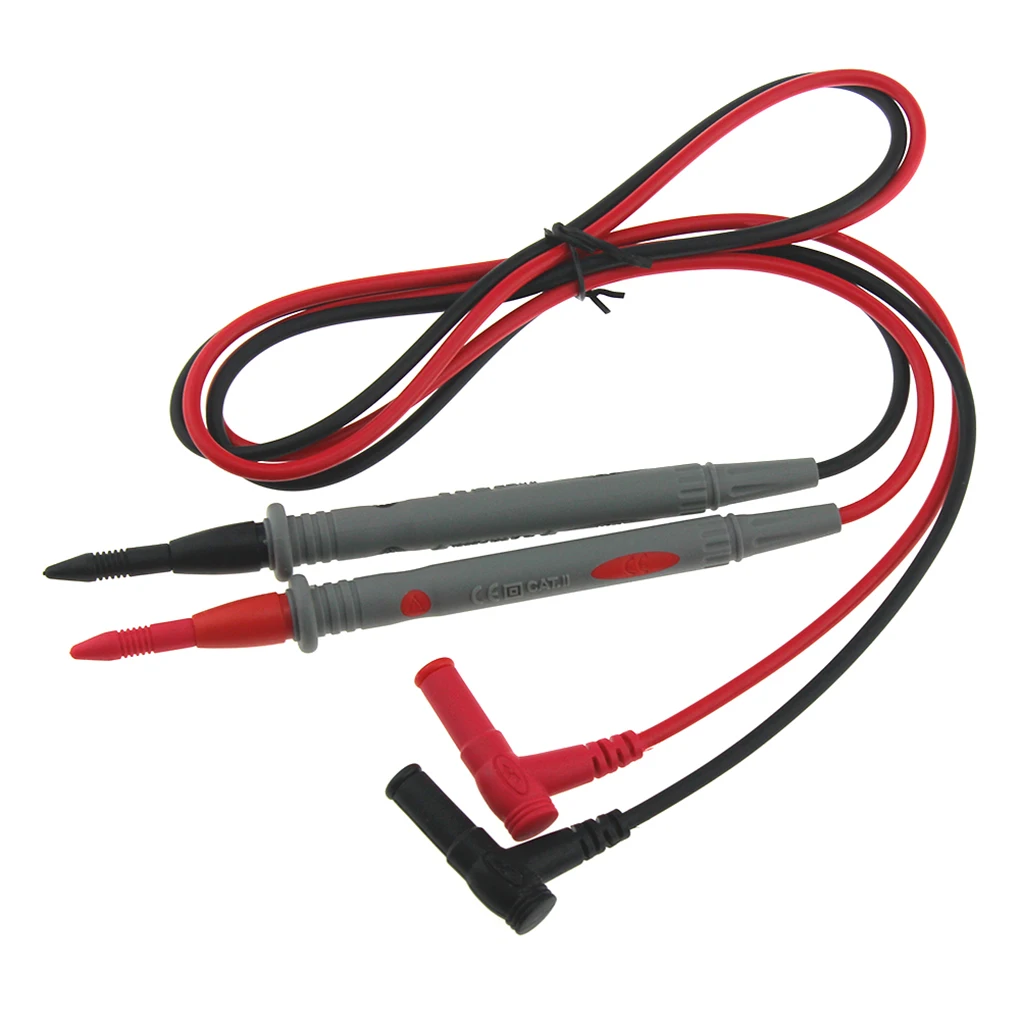 1 Pair Universal Probe Test Leads Pin for Digital Multimeter Needle Tip Meter Multi Meter Tester Lead Probe Wire Pen Cable 10A
1 Pair Universal Probe Test Leads Pin for Digital Multimeter Needle Tip Meter Multi Meter Tester Lead Probe Wire Pen Cable 10A