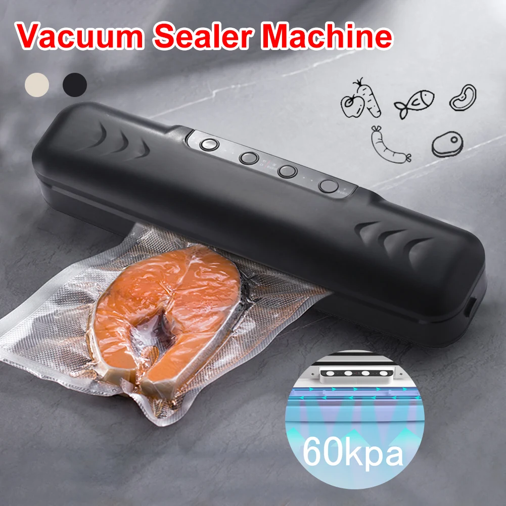 Electric Food Vacuum Sealer Automatic Food Bags Sealer Moist & Dry Food Sealing Machine With 10 Food Saver Bags Kitchen Supplies
Electric Food Vacuum Sealer Automatic Food Bags Sealer Moist & Dry Food Sealing Machine With 10 Food Saver Bags Kitchen Supplies