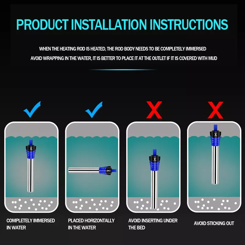 100 Вт/200 Вт/300 Вт/500 Вт регулируемый термостат нагреватель стержень аквариумный погружной нагреватель аквариумный автоматический водонагрев...
100 Вт/200 Вт/300 Вт/500 Вт регулируемый термостат нагреватель стержень аквариумный погружной нагреватель аквариумный автоматический водонагрев...