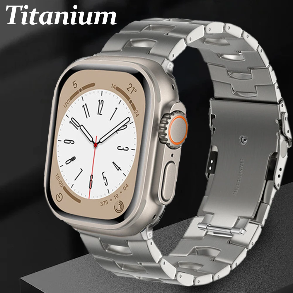 Браслет для Apple Watch Ultra 49 мм 45 мм 41 мм 44 мм 40 38 42 мм Apple iWatch Series 8 7 SE 6 5 4 3, титановый
Браслет для Apple Watch Ultra 49 мм 45 мм 41 мм 44 мм 40 38 42 мм Apple iWatch Series 8 7 SE 6 5 4 3, титановый