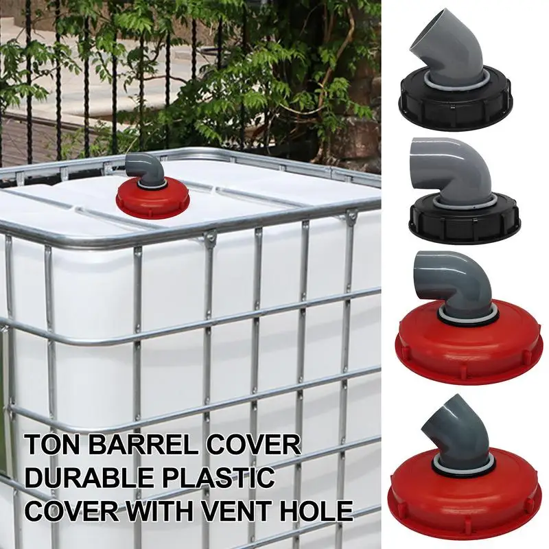 IBC Ton Barrel Cover 187CM With Gasket With Venting Ton Barrel Plastic Cover Double Hole Tote Tank Lid Breath Cover Fitting
IBC Ton Barrel Cover 187CM With Gasket With Venting Ton Barrel Plastic Cover Double Hole Tote Tank Lid Breath Cover Fitting