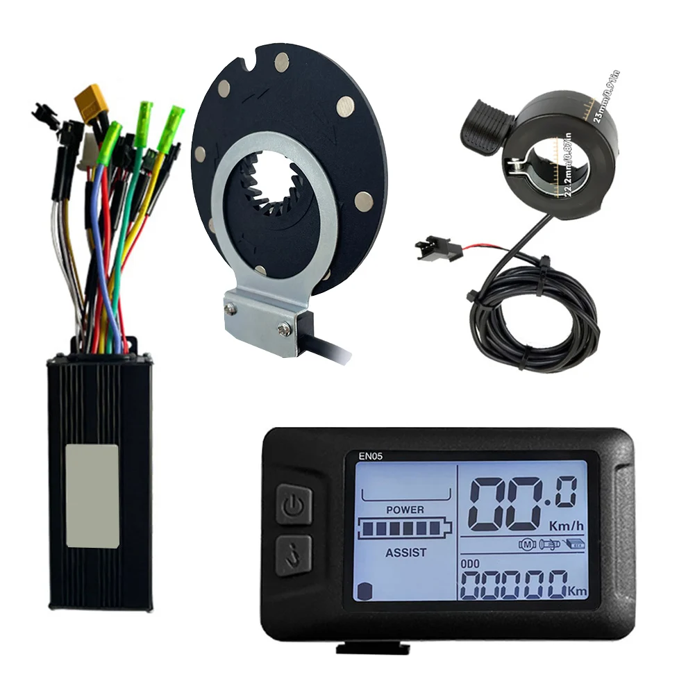 30A Sine Wave Controller Hot Sale 145*60*36mm 36/48V EN05 Display Throttle 8 PAS Kit For E-Bike MTB Replacement Parts
30A Sine Wave Controller Hot Sale 145*60*36mm 36/48V EN05 Display Throttle 8 PAS Kit For E-Bike MTB Replacement Parts