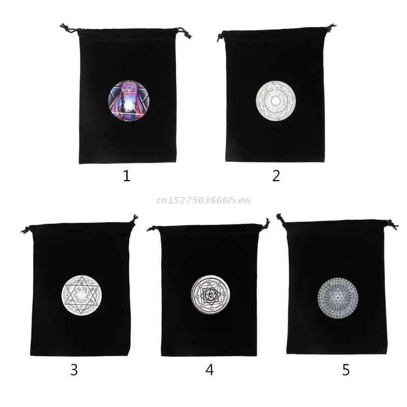 Pendulum Divination Tablecloth Card Pad Runes Altar Table Cloth Board Game Drawstring Flannel Bag Tarots Storage Pouch
Pendulum Divination Tablecloth Card Pad Runes Altar Table Cloth Board Game Drawstring Flannel Bag Tarots Storage Pouch