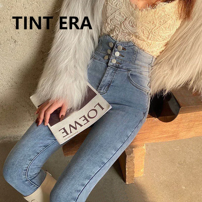TINT ERA Korean Fashion Jeans Women Plus Velvet Thick High Waist Autumn Winter 2022 New Style Pant Y2K
TINT ERA Korean Fashion Jeans Women Plus Velvet Thick High Waist Autumn Winter 2022 New Style Pant Y2K