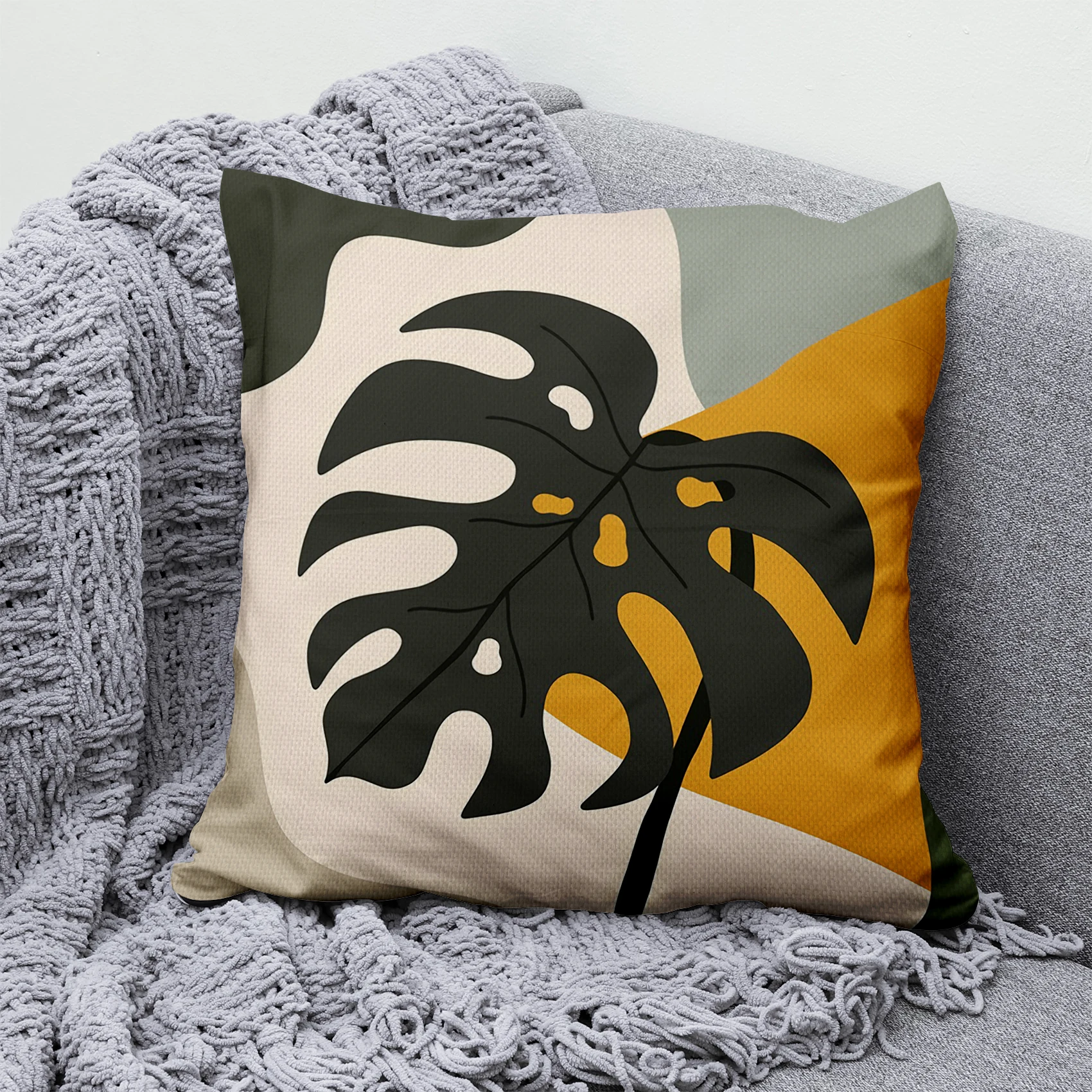 Sweet Home Nordic Style Pillowcase Sofa Cushion Cover Simple Leaves Livingroom Home Bedroom Dormitory Printing Pillow Cover Set
Sweet Home Nordic Style Pillowcase Sofa Cushion Cover Simple Leaves Livingroom Home Bedroom Dormitory Printing Pillow Cover Set