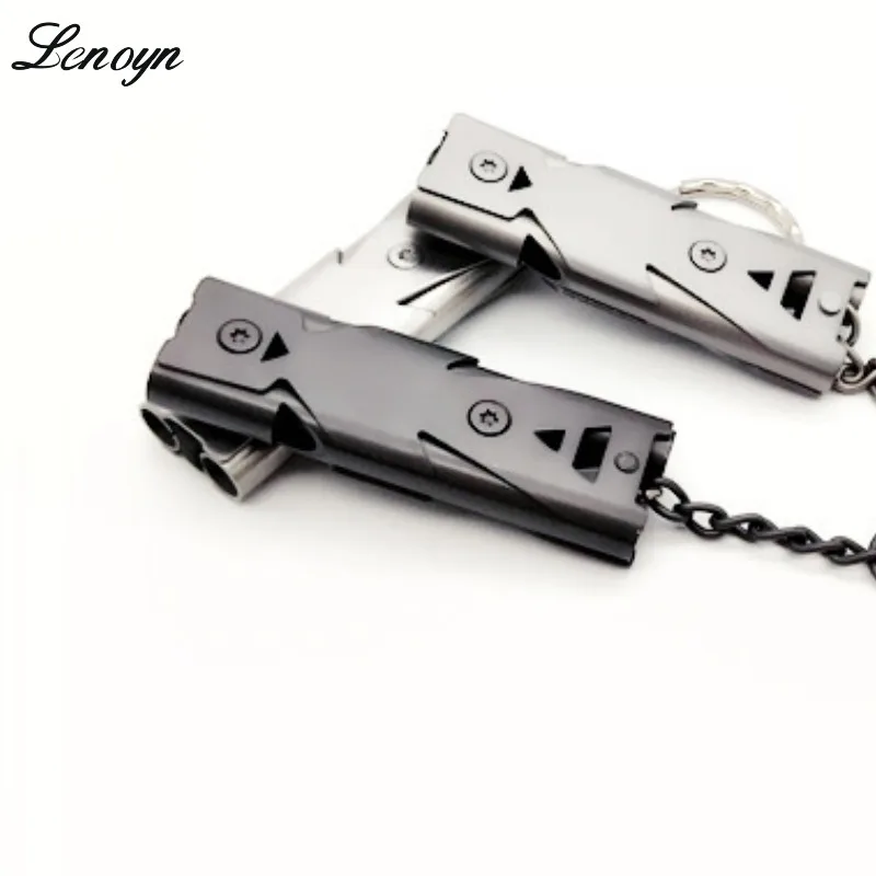 Lenoyn 2023 Whistle Double Tube Explosion Whistle Outdoor Rescue Whistle High Frequency Earthquake Rescue High decibel Whistle
Lenoyn 2023 Whistle Double Tube Explosion Whistle Outdoor Rescue Whistle High Frequency Earthquake Rescue High decibel Whistle