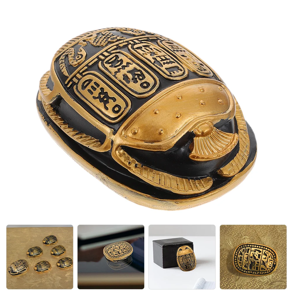 Scarab Egyptian Beetle Ancient Decor Statue Pharaoh Home Animal Gifts Jewel Sculpture Egypt Golden Hieroglyphics Paperweight
Scarab Egyptian Beetle Ancient Decor Statue Pharaoh Home Animal Gifts Jewel Sculpture Egypt Golden Hieroglyphics Paperweight