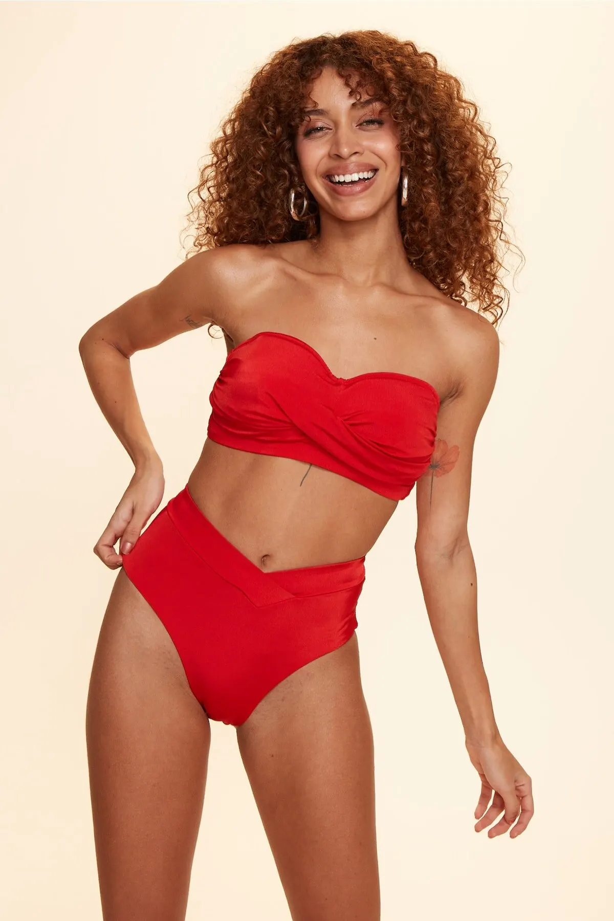Women's Bikini Dennis Soft Strapless Bikini One Top Red Swimwear Lady Swimsuit 2022 Summer New Pushup Bikinis
Women's Bikini Dennis Soft Strapless Bikini One Top Red Swimwear Lady Swimsuit 2022 Summer New Pushup Bikinis