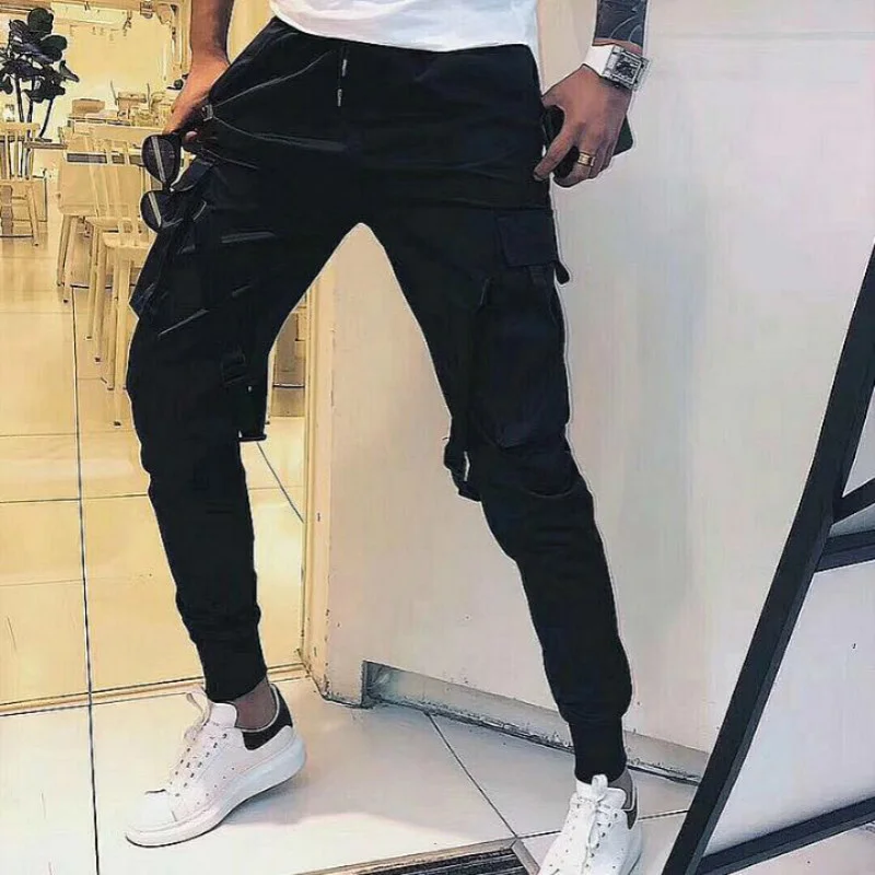 Hot New Male Korean slim sweat fit summer style personality overalls wild tide Men ankle banded fashion casual pants
Hot New Male Korean slim sweat fit summer style personality overalls wild tide Men ankle banded fashion casual pants