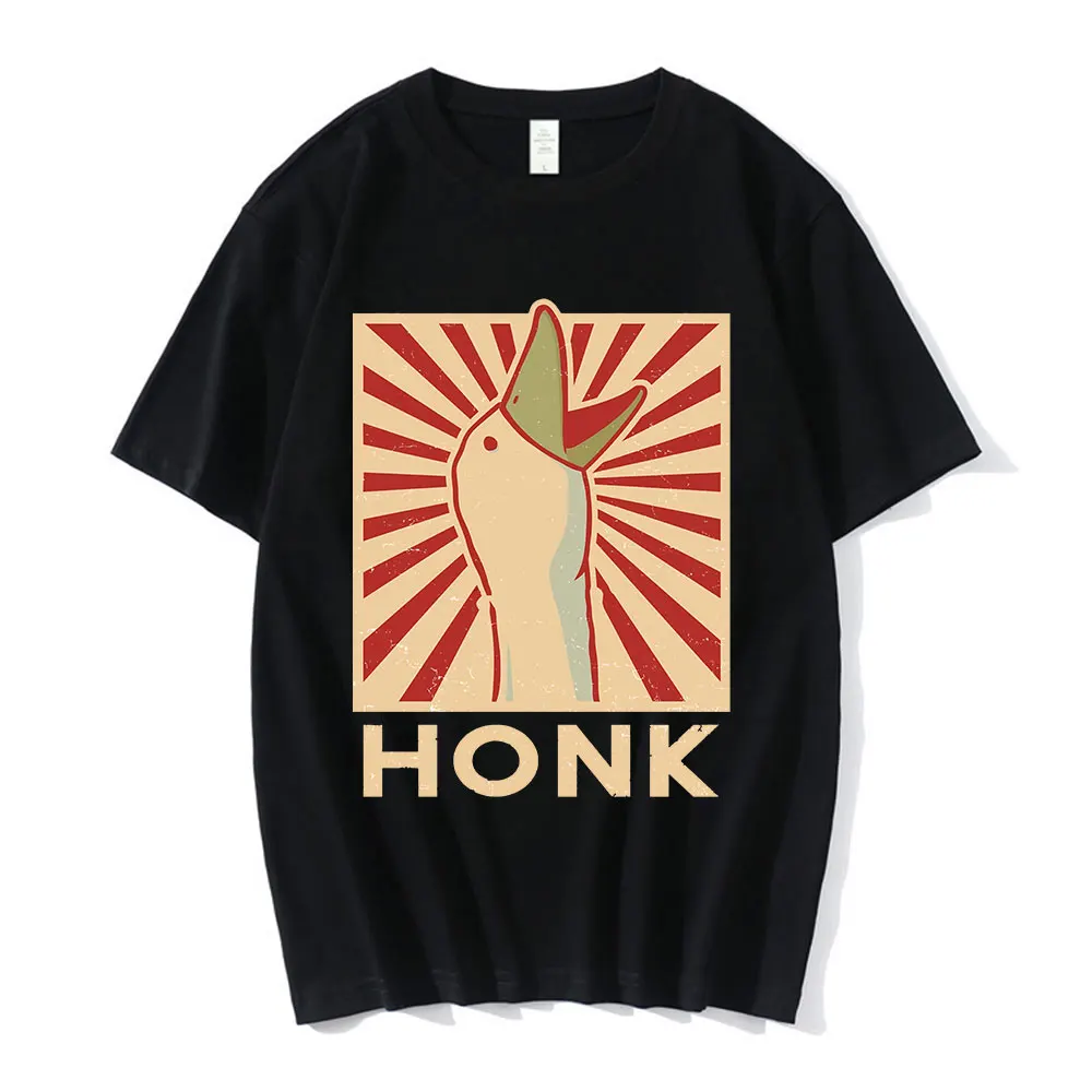Untitled Goose Honk Bell Game Internet Meme Pure Cotton T-Shirt HONK Basic T-Shirts Homme Men Clothes Printing Trendy Tees
Untitled Goose Honk Bell Game Internet Meme Pure Cotton T-Shirt HONK Basic T-Shirts Homme Men Clothes Printing Trendy Tees