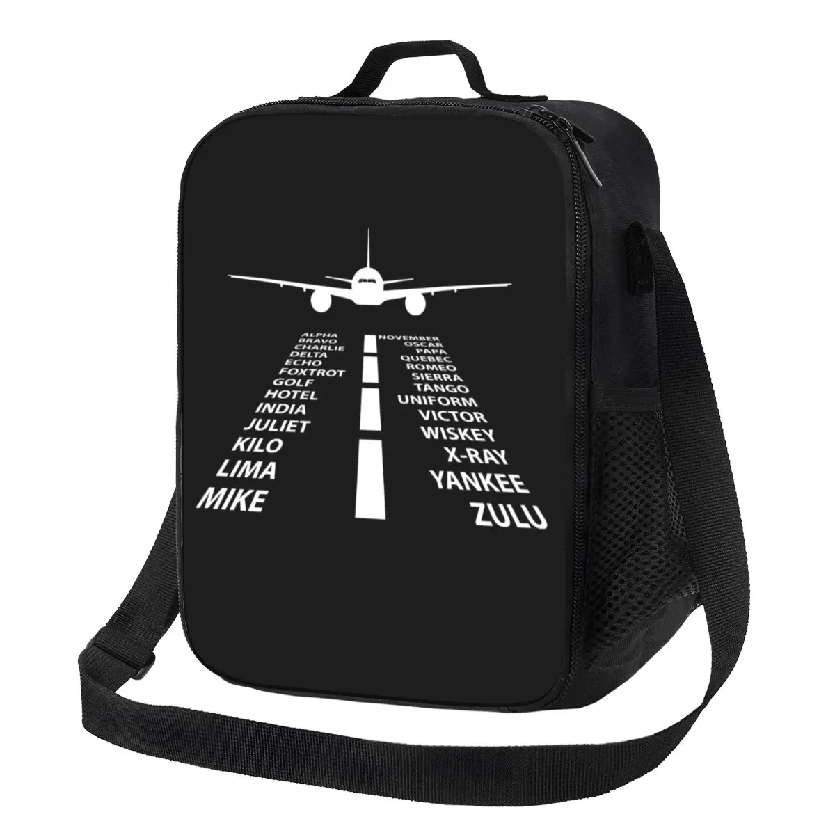 Phonetic Alphabet Pilot Airplane Aviation Insulated Lunch Bag Aviator Air Fighter Cooler Thermal Lunch Box Office Picnic Travel
Phonetic Alphabet Pilot Airplane Aviation Insulated Lunch Bag Aviator Air Fighter Cooler Thermal Lunch Box Office Picnic Travel