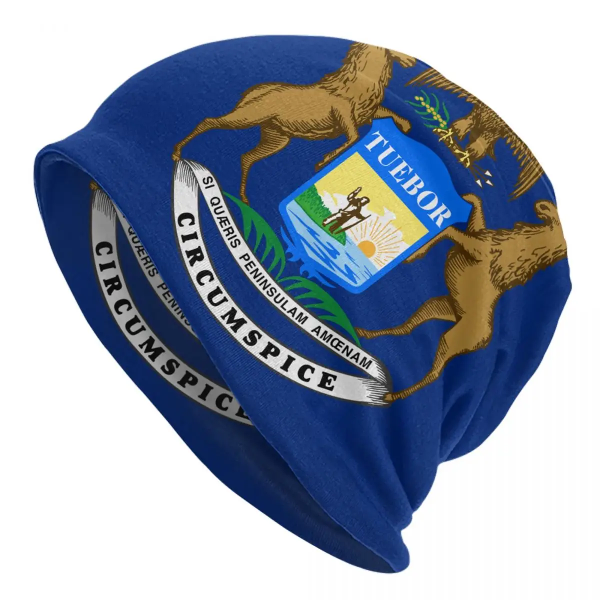 Новинка, вязаная шапка для женщин и мужчин, сезон весна-зима, эластичные шапки-бини с флагом Мичигана, оптовая продажа
Новинка, вязаная шапка для женщин и мужчин, сезон весна-зима, эластичные шапки-бини с флагом Мичигана, оптовая продажа