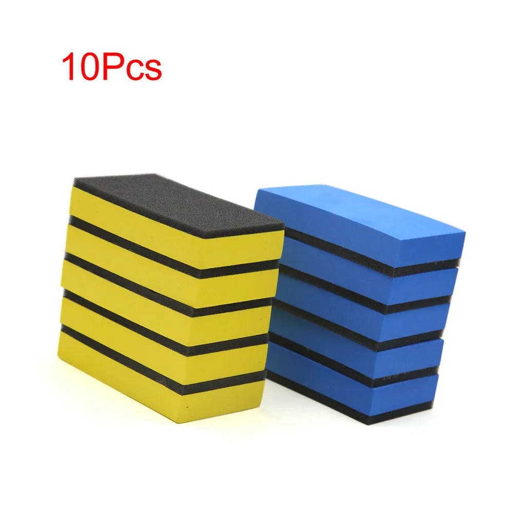 10pcs Car Polishing Sponge 8*4*1.8cm Car Ceramic Coating Sponge Glass Nano Wax Coat Applicator Polishing Pads For Use With Wax,
10pcs Car Polishing Sponge 8*4*1.8cm Car Ceramic Coating Sponge Glass Nano Wax Coat Applicator Polishing Pads For Use With Wax,