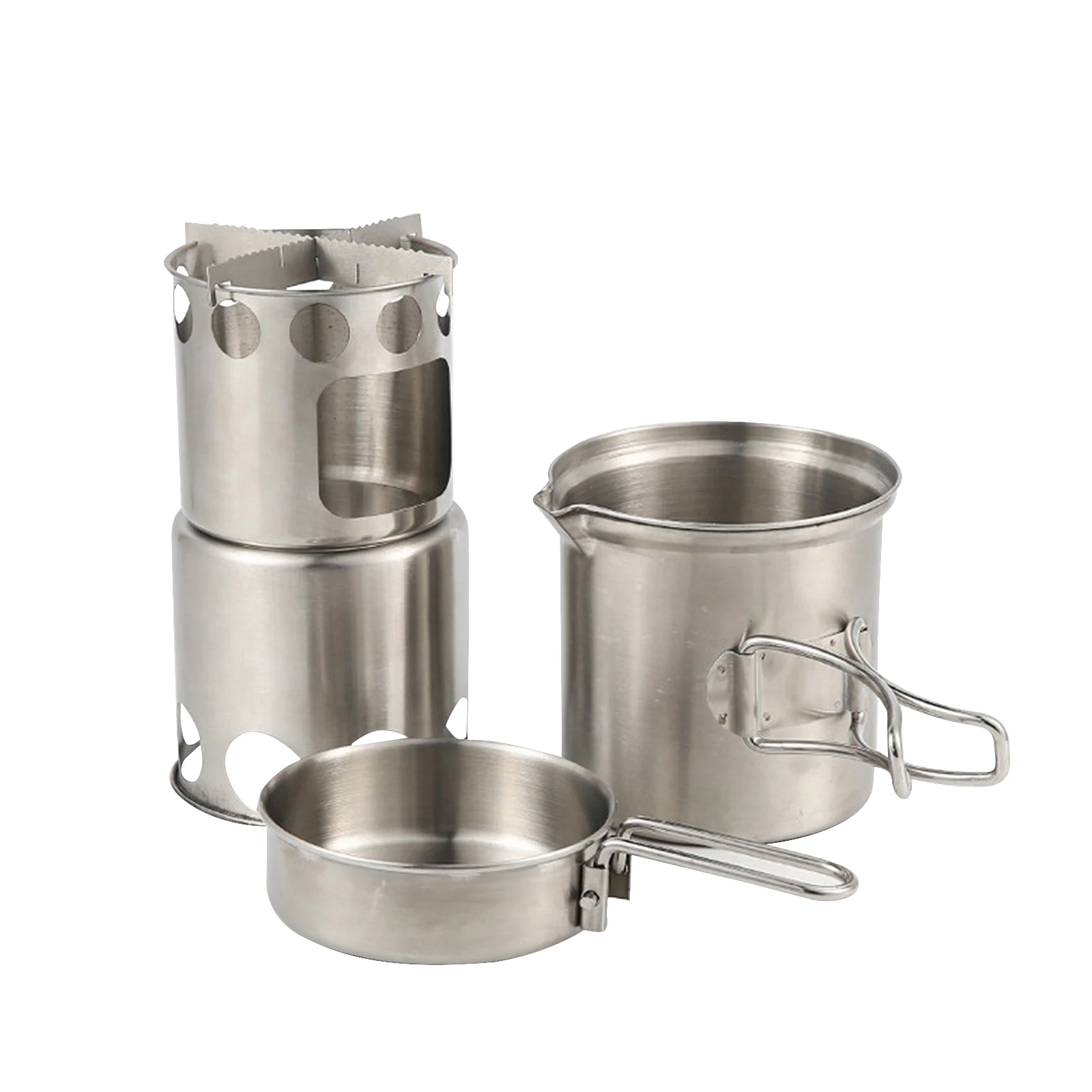 Portable Camping Stove Wood Burning Stove And Cooker Set For Camping Hiking Tools Outdoor Backpacking Fishing Hiking Pot
Portable Camping Stove Wood Burning Stove And Cooker Set For Camping Hiking Tools Outdoor Backpacking Fishing Hiking Pot